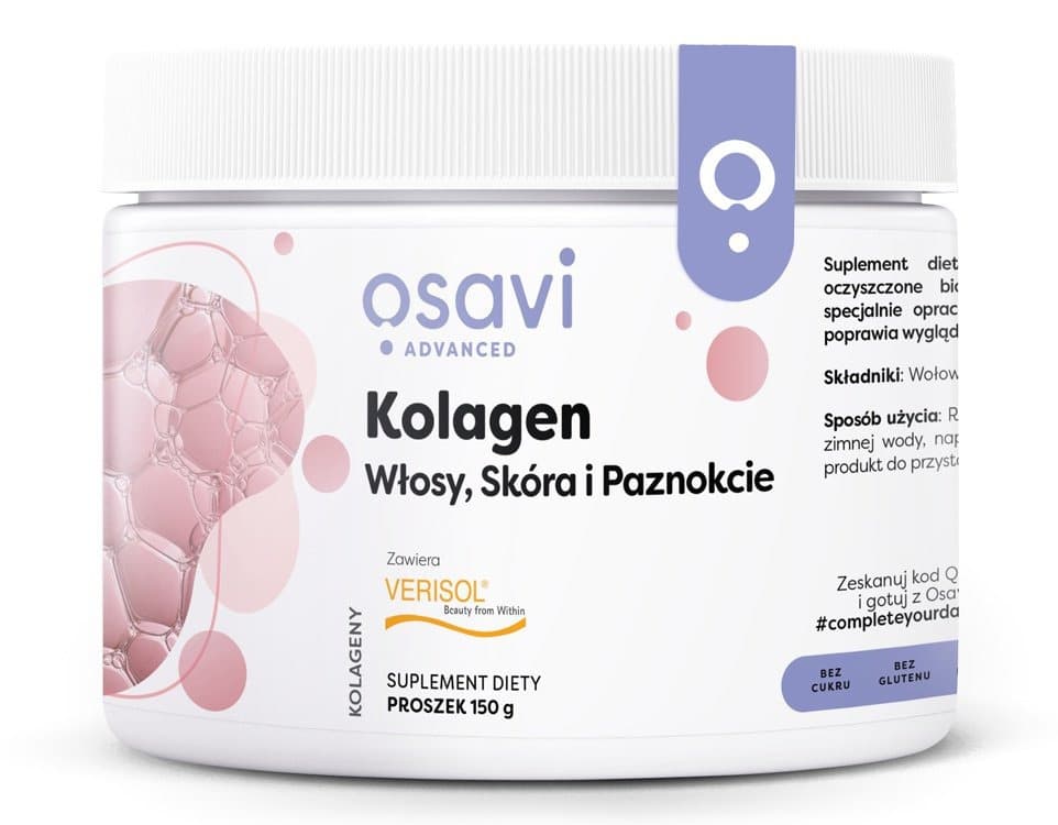 Osavi Kolagen Włosy, Skóra i Paznokcie (150 g)