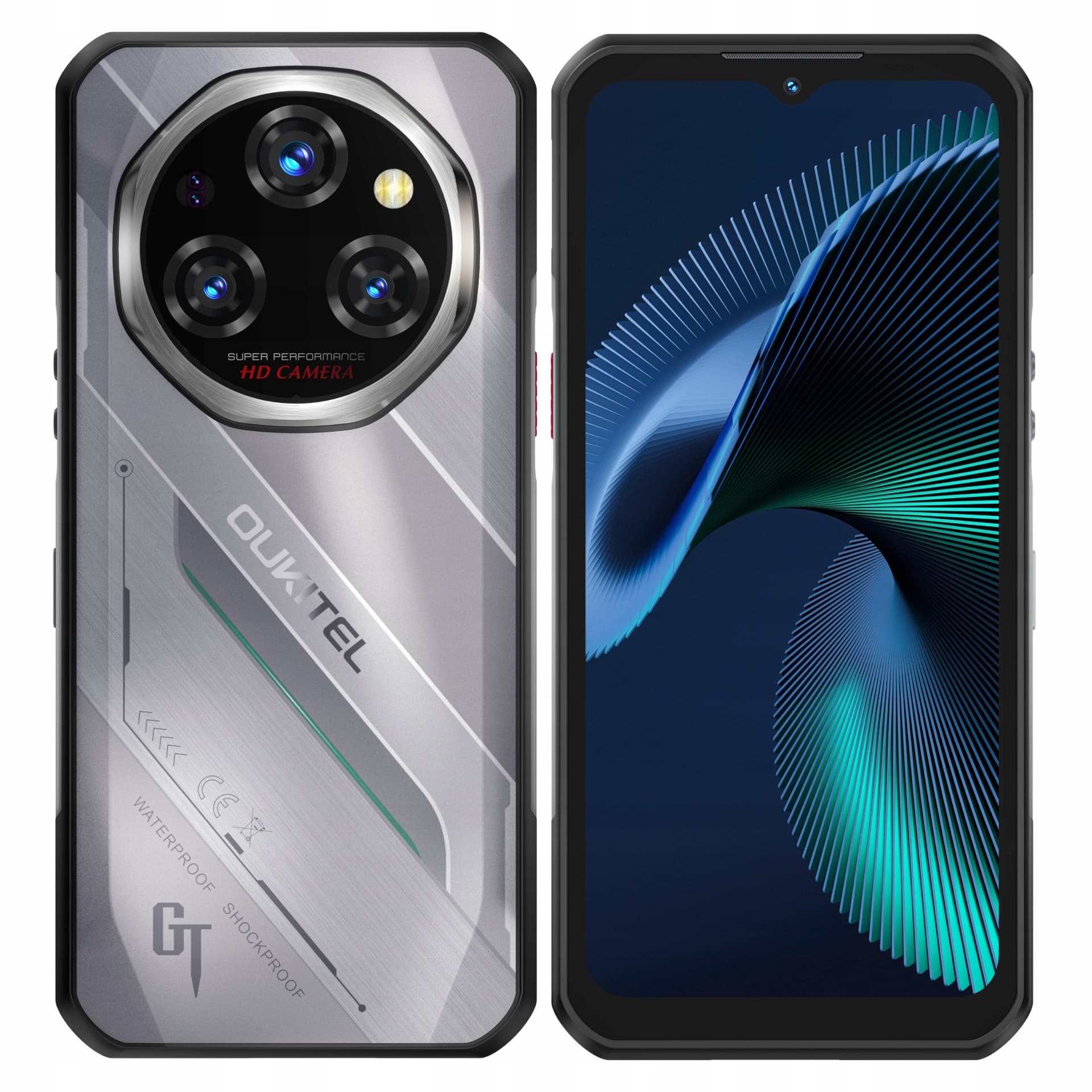 Oukitel WP62 5G Smartphone 6.58" 16/512GB 11000mAh Srebrny