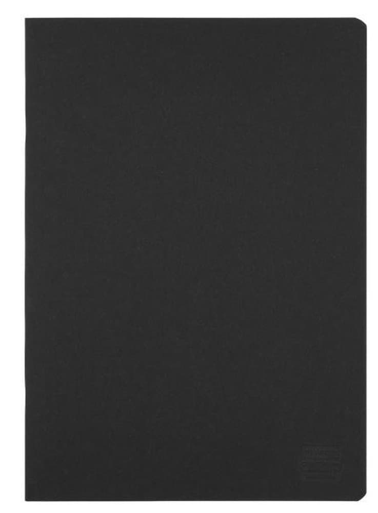Paczka Zeszyt A5 96k kratka Herlitz rainbow classic czarny pakiet 5 szt.