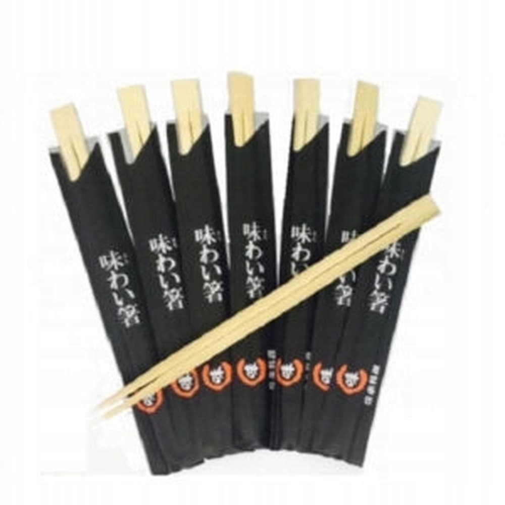 Pałeczki bambusowe do sushi 21 cm, w kopercie, 100 par, Green Heaven