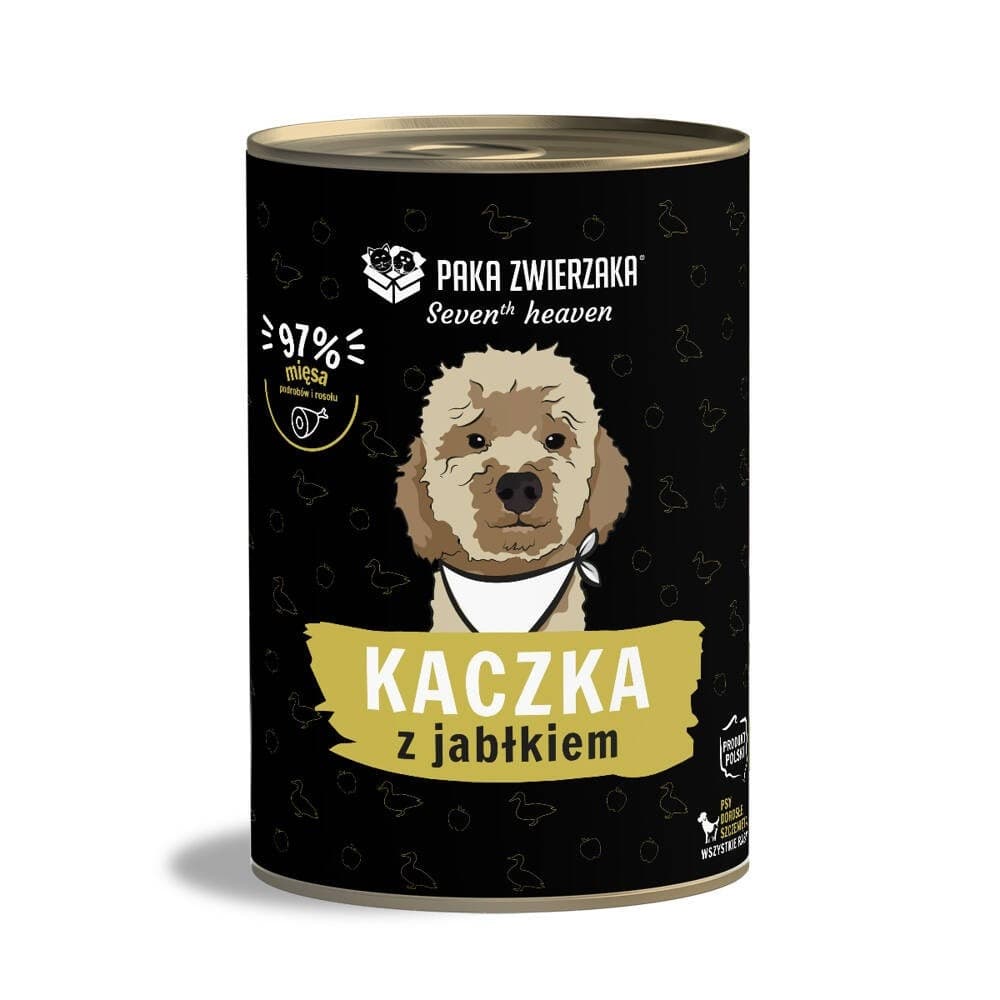 Paka Zwierzaka Karma dla psa Kaczka z jabłkiem 400g