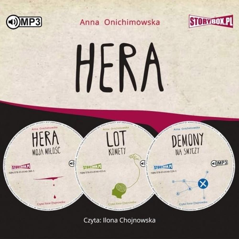 Pakiet audiobooków Hera - Audiobook Anna Onichimowska