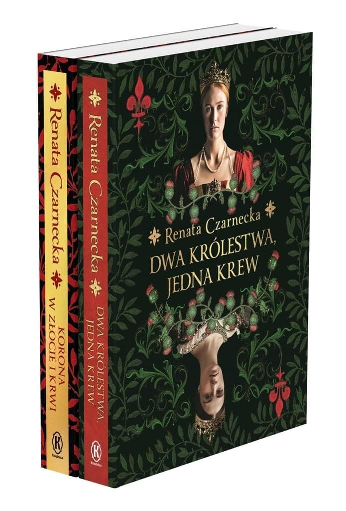 Pakiet: Dwa królestwa i Korona w złocie i krwi - Renata Czarnecka
