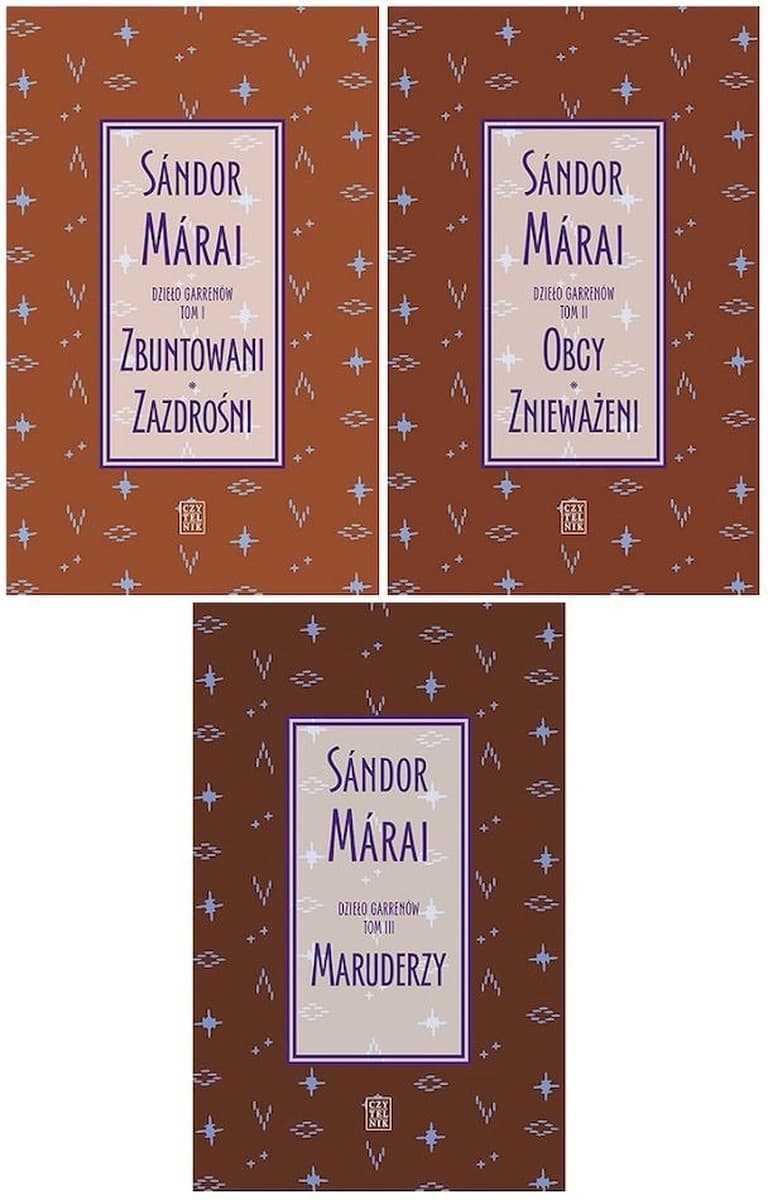 Pakiet Dzieło Garrenów. Tom 1-3: Zbuntowani. Zazdrośni / Obcy. Znieważeni / Maruderzy wydanie 1