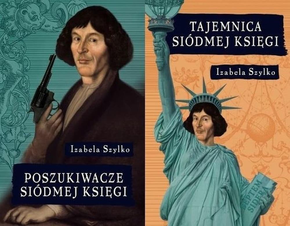 Pakiet książek Izabeli Szylko: Poszukiwacze siódmej księgi i Tajemnica