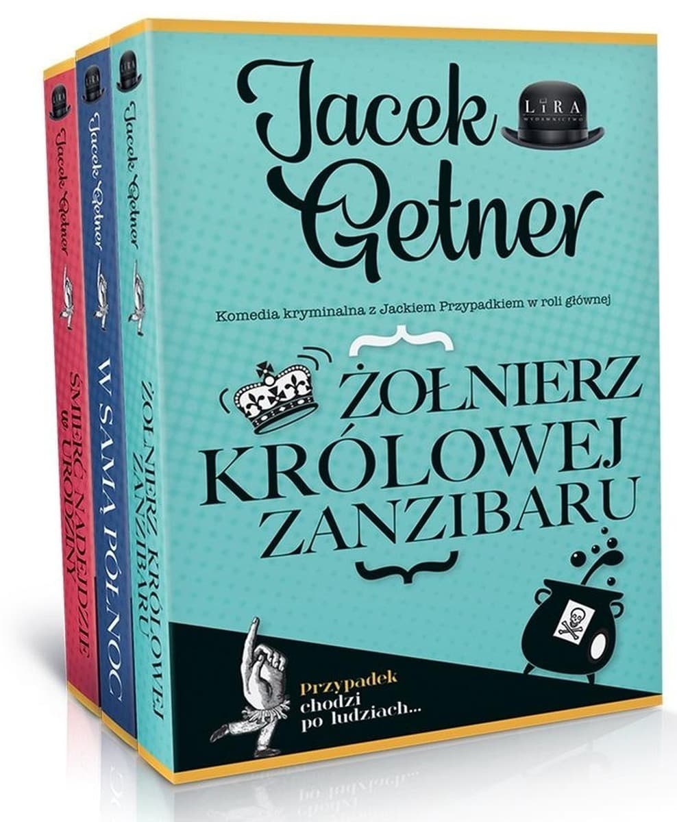 Pakiet Żołnierz królowej Zanzibaru / W samą północ / Śmierć nadejdzie w urodziny - Książka
