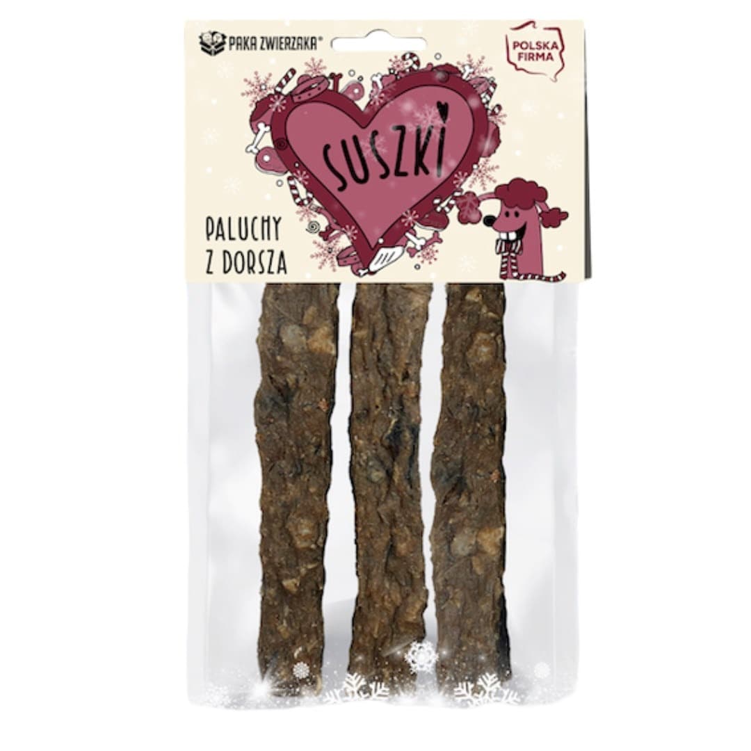 Paka Zwierzaka paluszki z dorsza przysmak dla psa 60 g