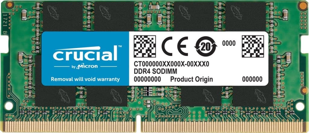 Pamięć RAM 16GB 3200MHz Crucial DDR4 SO-DIMM