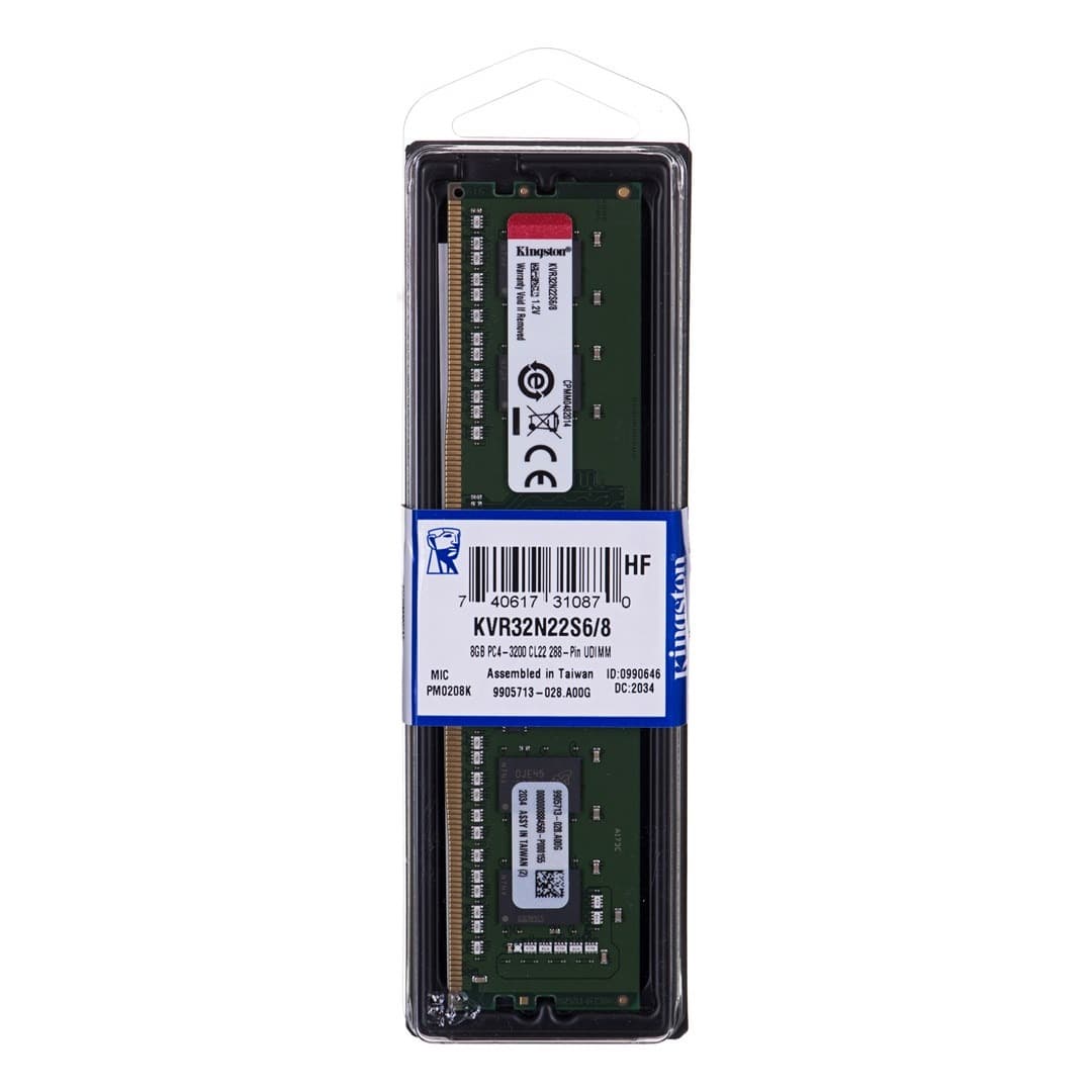 Pamięć RAM Kingston FURY DDR4 8GB 3200MHz CL22 DIMM 1Rx16