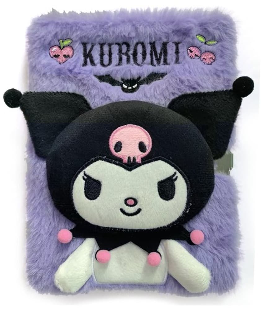 Pamiętnik Kuromi pluszowy A5 3D