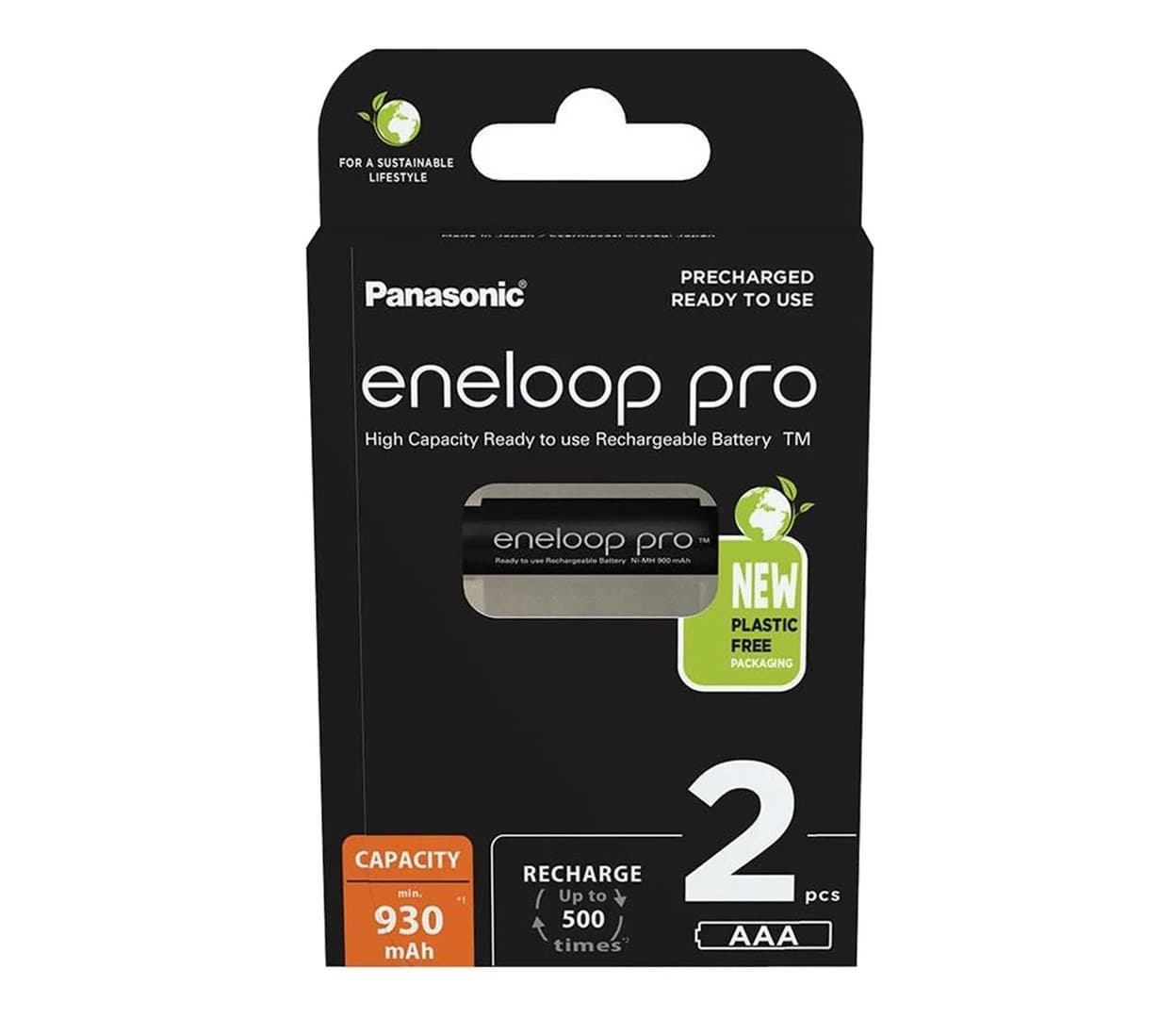 PANASONIC ENELOOP PRO AAA 930mAh Akumulatorki - 2 sztuki