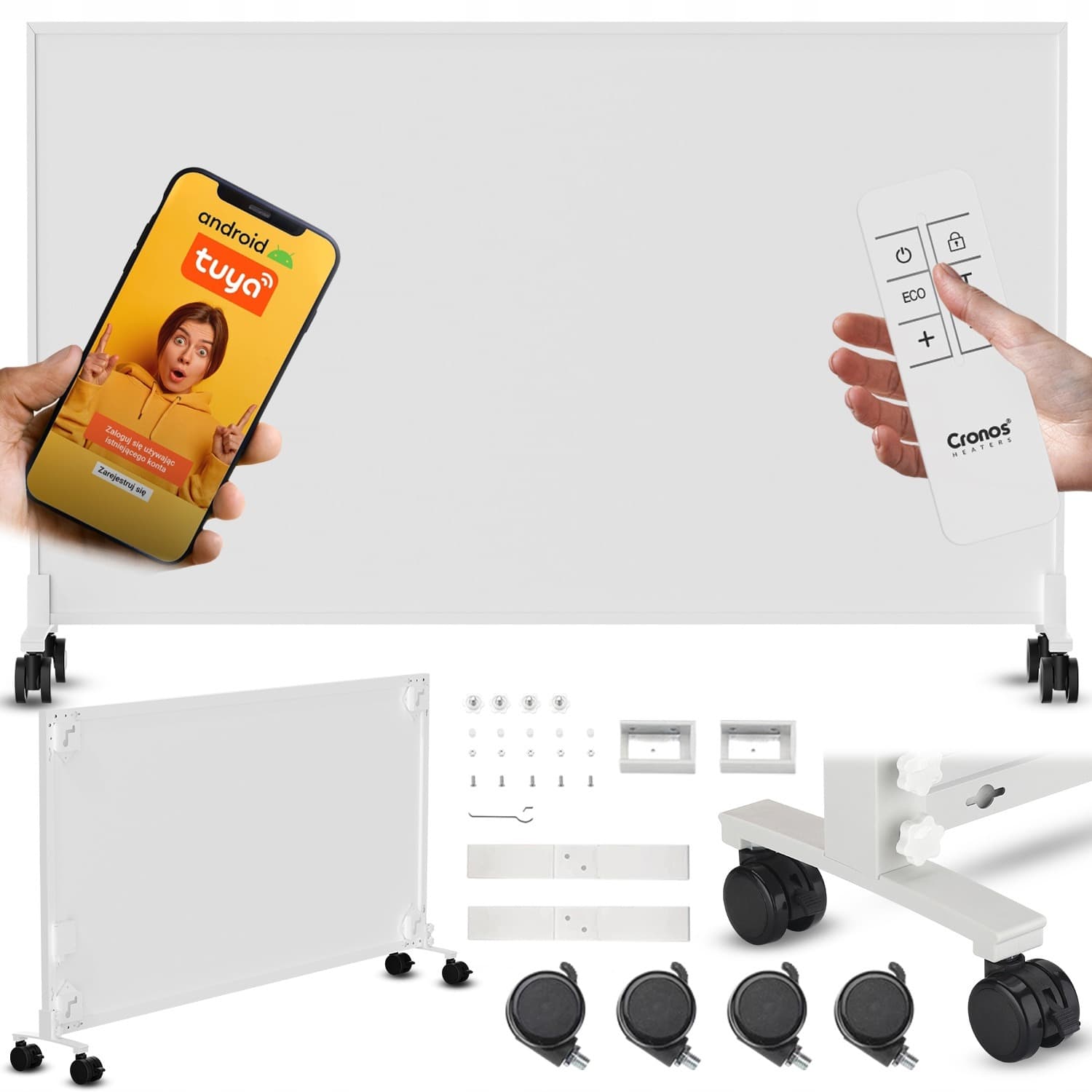 Panel grzewczy na podczerwień WiFi 920 W
