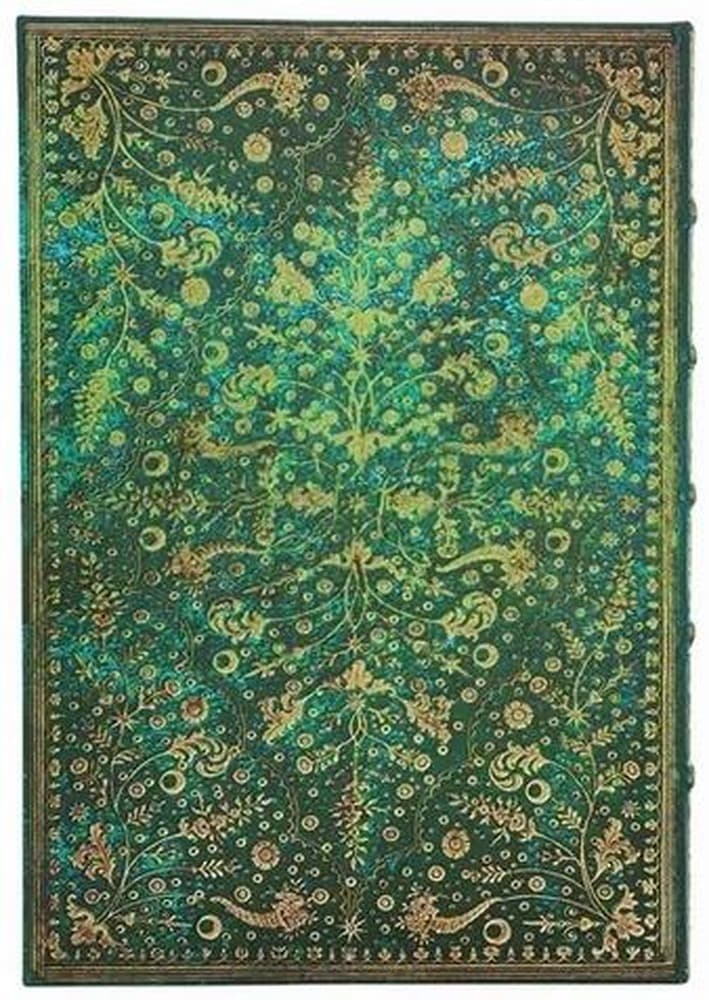 Paperblanks Notatnik Emerald Flower Nature’s Grace Mini linia