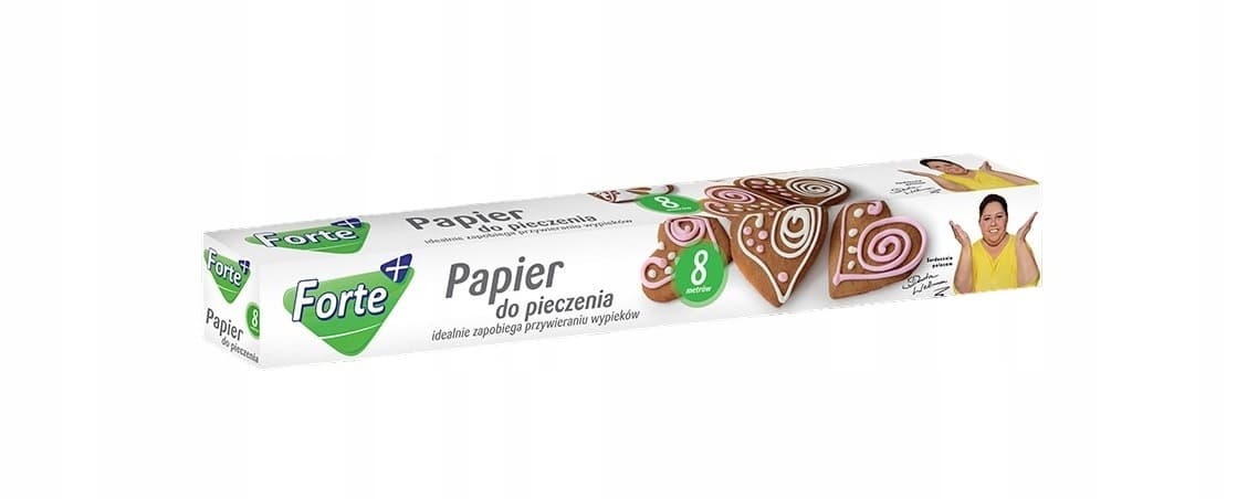 Forte+ Papier do pieczenia 8 m