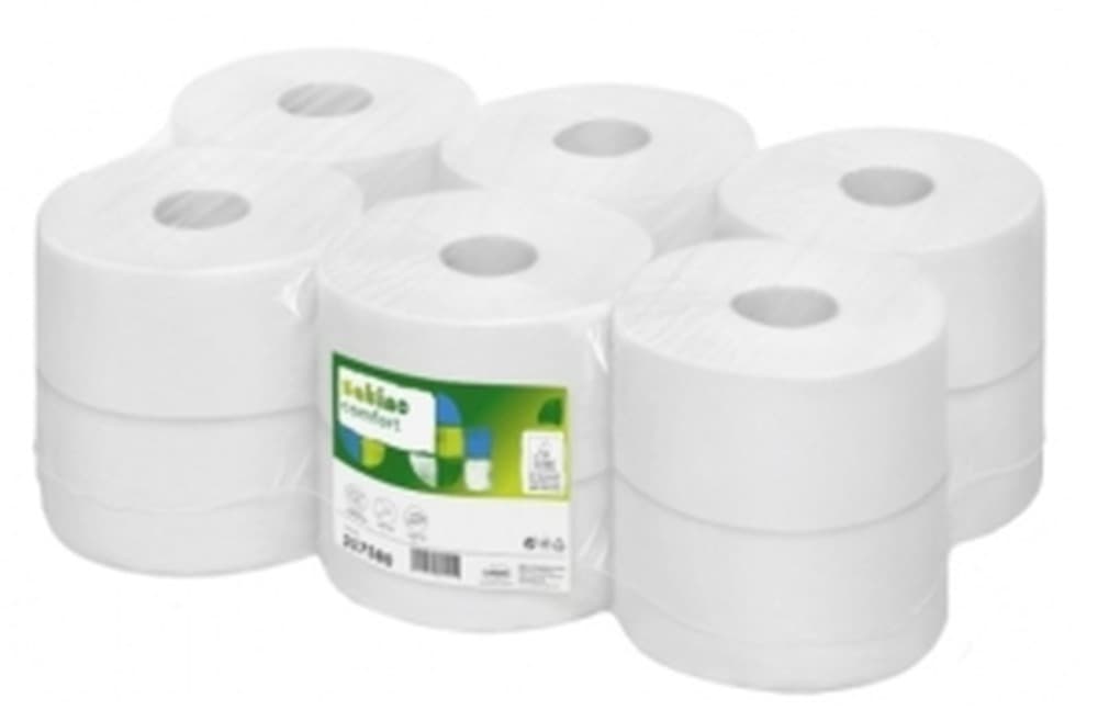 Papier toaletowy WEPA Centerfeed, biały, 12 rolek