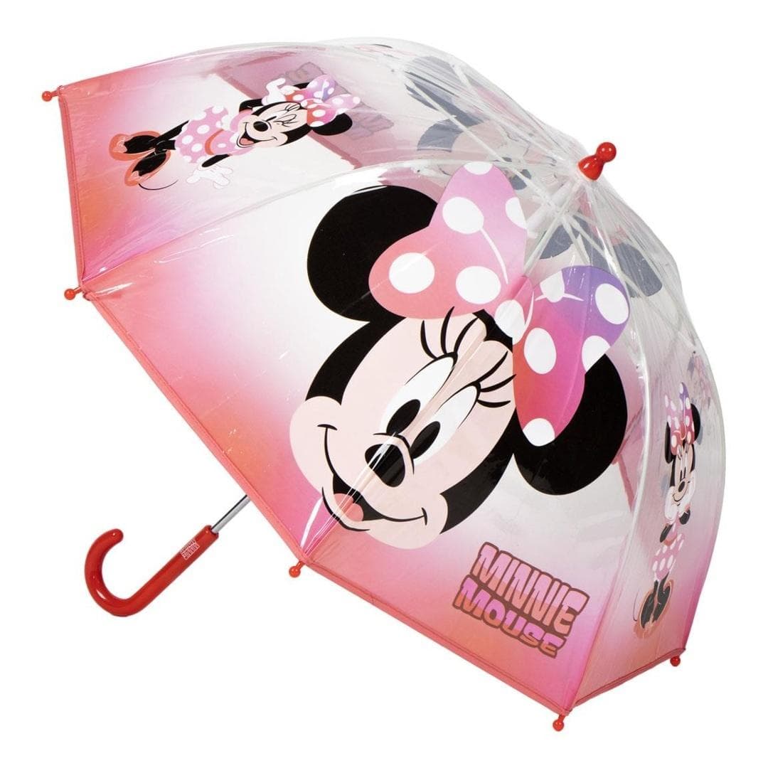 Parasol dziecięcy Myszka Minnie przezroczysty lekki