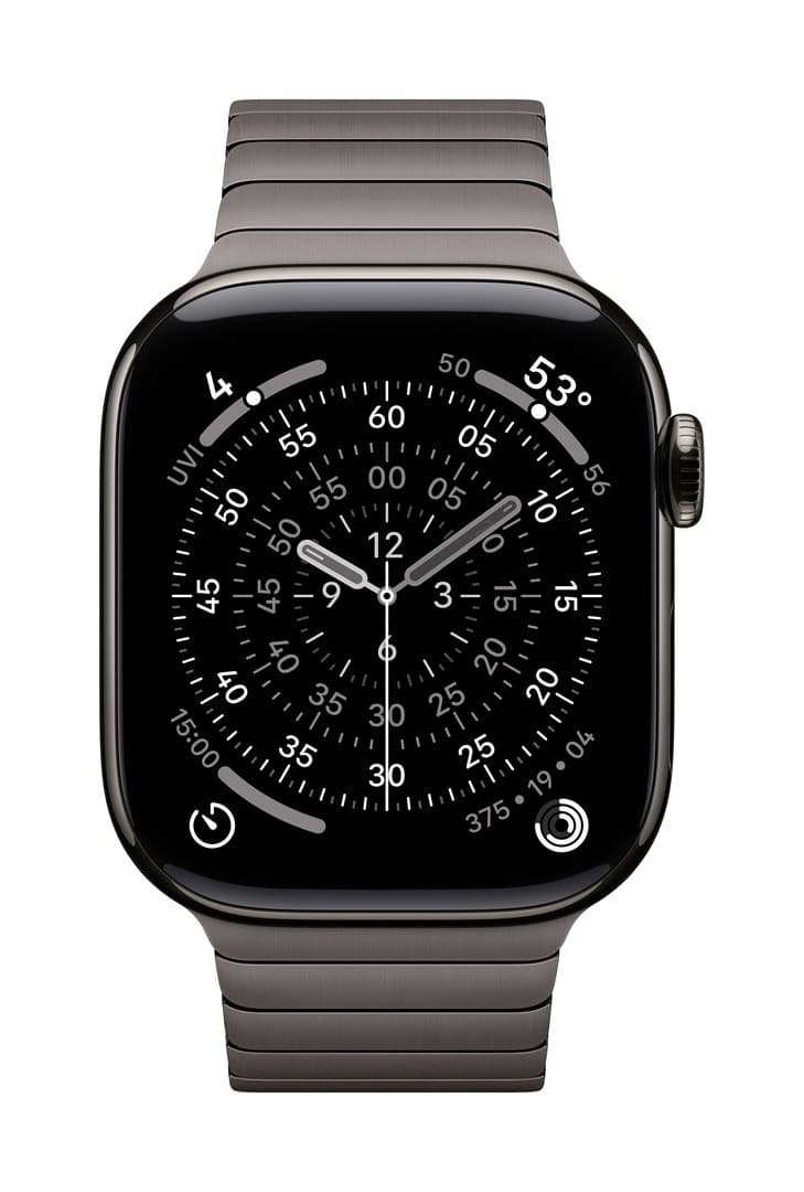 Pasek Gliederarmband do Apple Watch 42 mm grafitowy