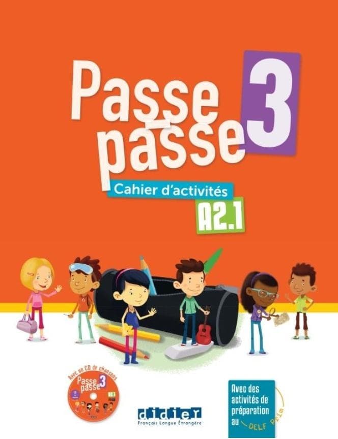 Passe-Passe 3 A2.1 Ćwiczenia - do nauki języka francuskiego