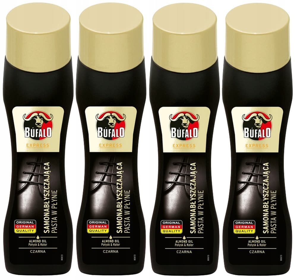 Pasta do butów Bufalo 75 ml samonabłyszczająca czarna