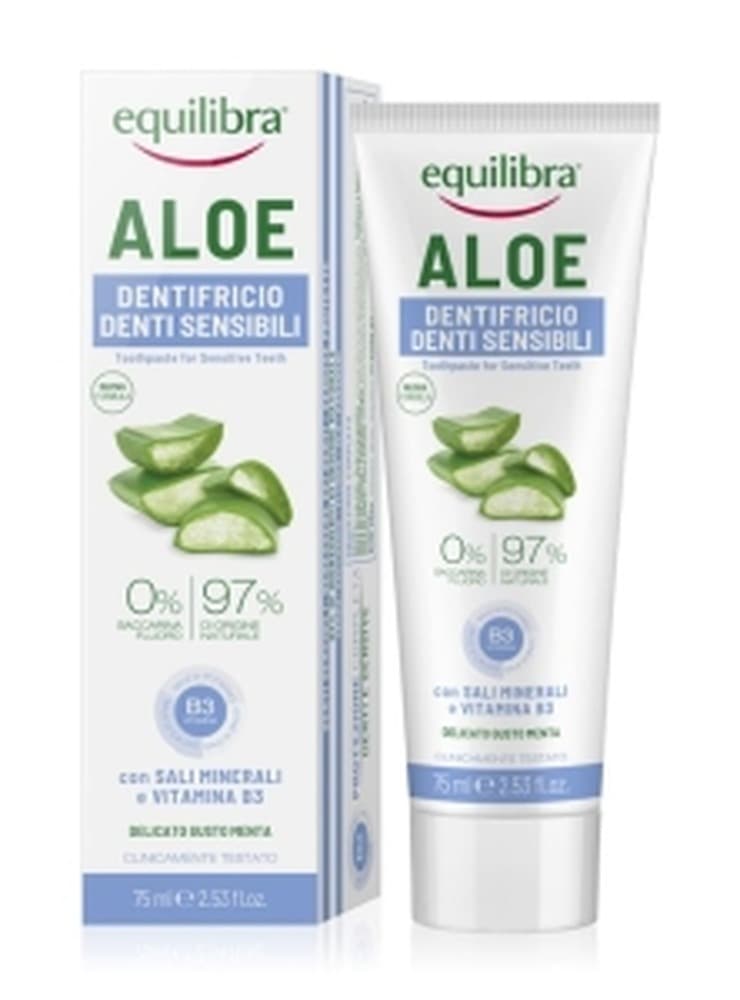 Equilibra Pasta do zębów Aloes Sensi 75 ml