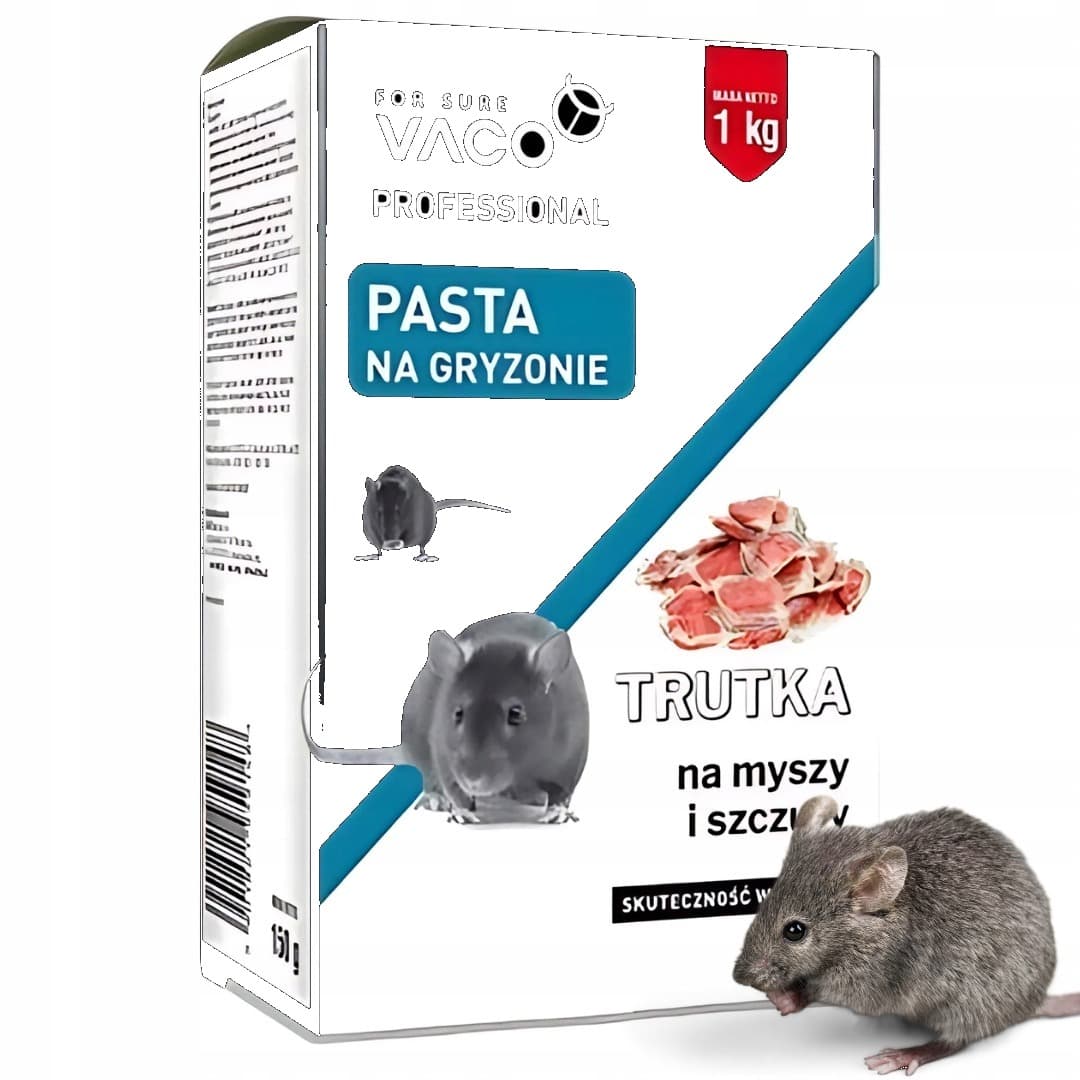 VACO PROFESSIONAL Pasta na myszy i szczury (kartonik) - 1 kg