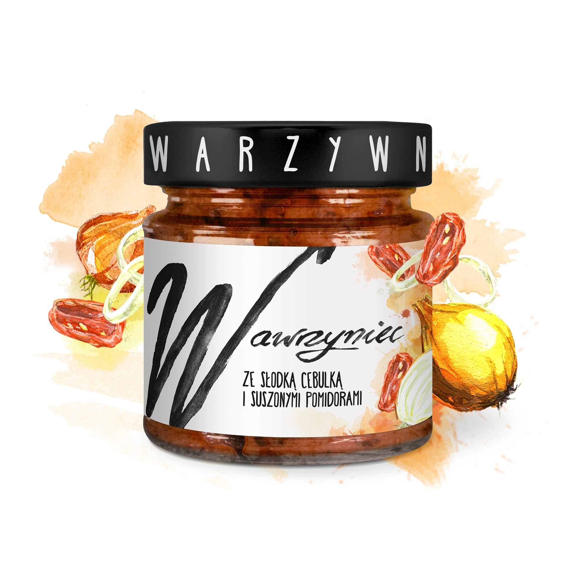Pasta Warzywna. Wawrzyniec ze słodką cebulką i suszonymi pomidorami 180g