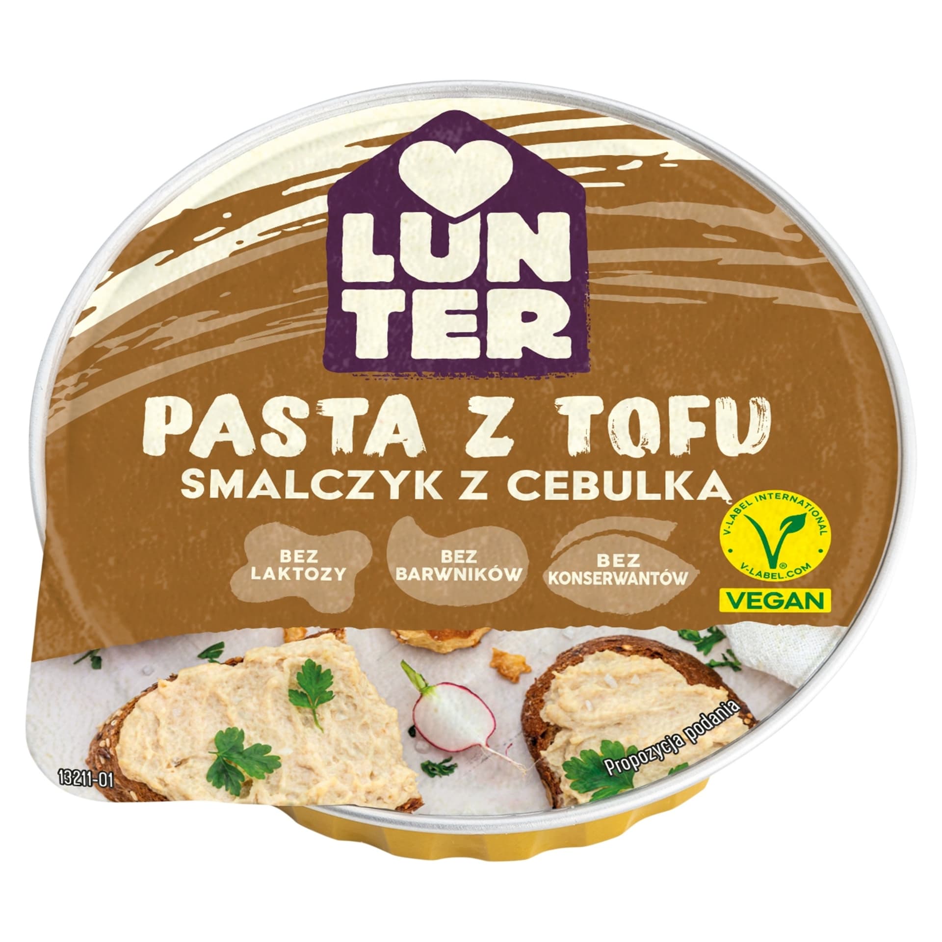 LUNTER PROFESSIONAL pasta z tofu Smalczyk 500g