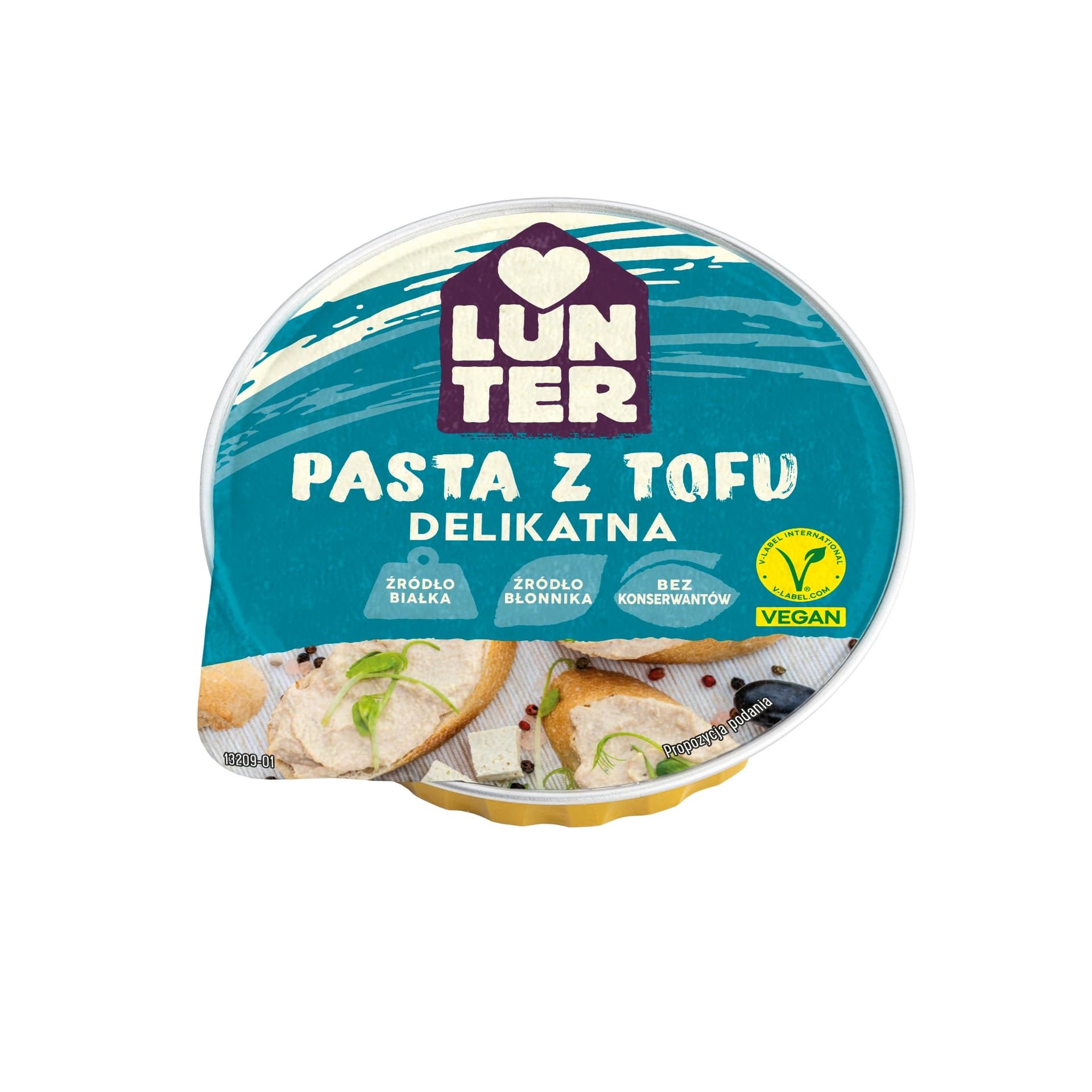 LUNTER PROFESSIONAL pasta z tofu z Cebulką i Drożdżami 500g