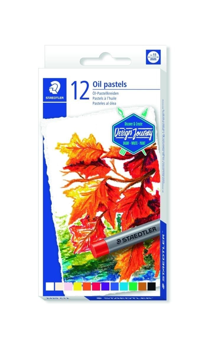 Pastele Olejne Design Journey 12 Kolorow Staedtler