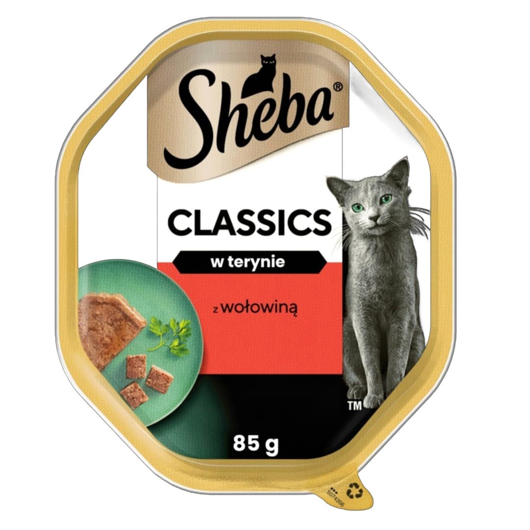 Sheba Tacka Pasztet Wołowina 85g