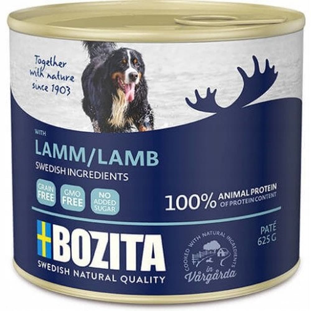 Pasztet dla psa Bozita z jagnięciną 800g