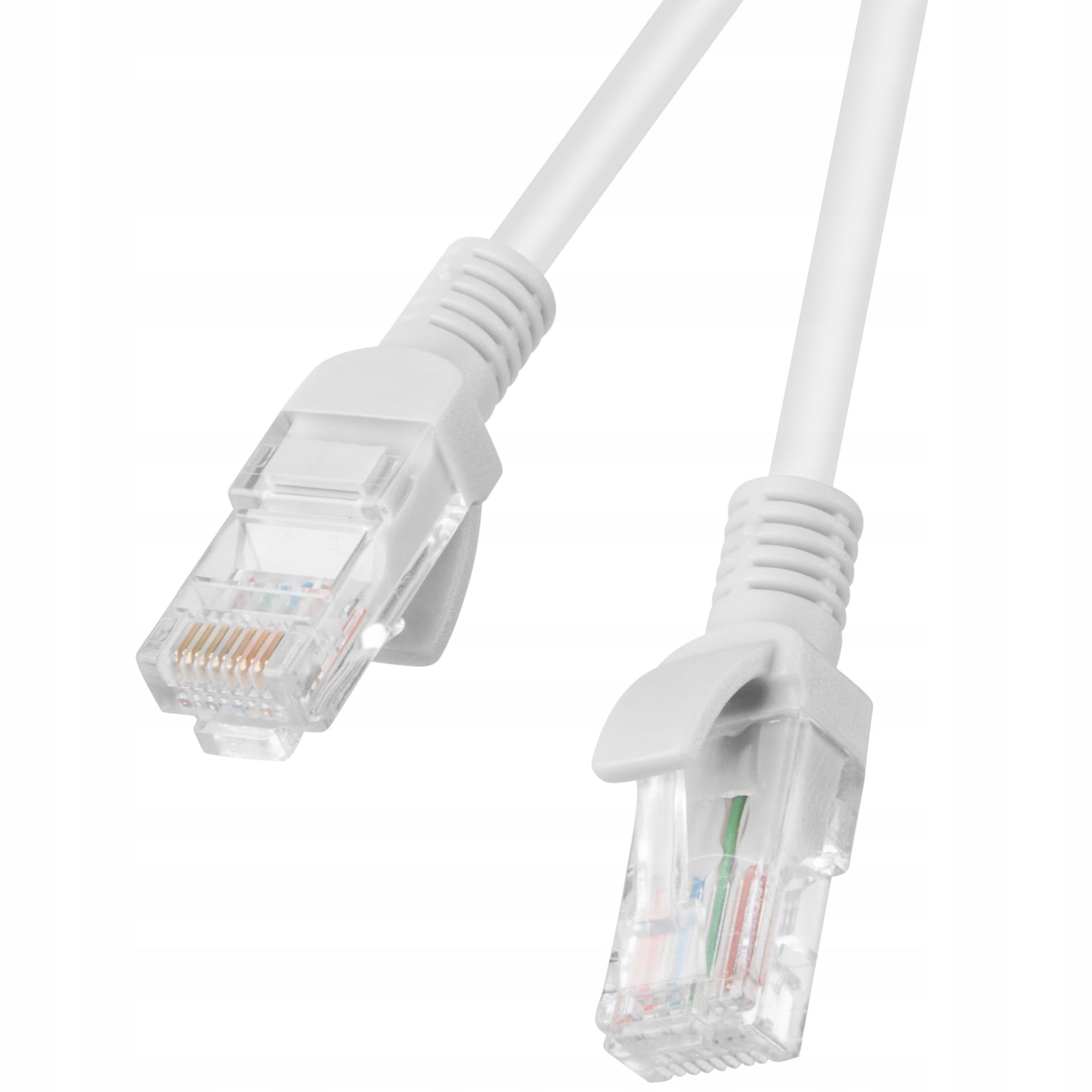 Patchcord Kat.6 UTP 2 m szary Lanberg 10-pack