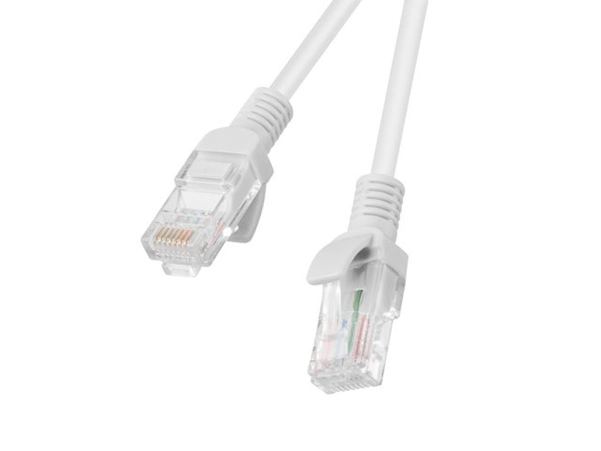 Patchcord UTP Lanberg kat. 5e 0,5m szary RJ45