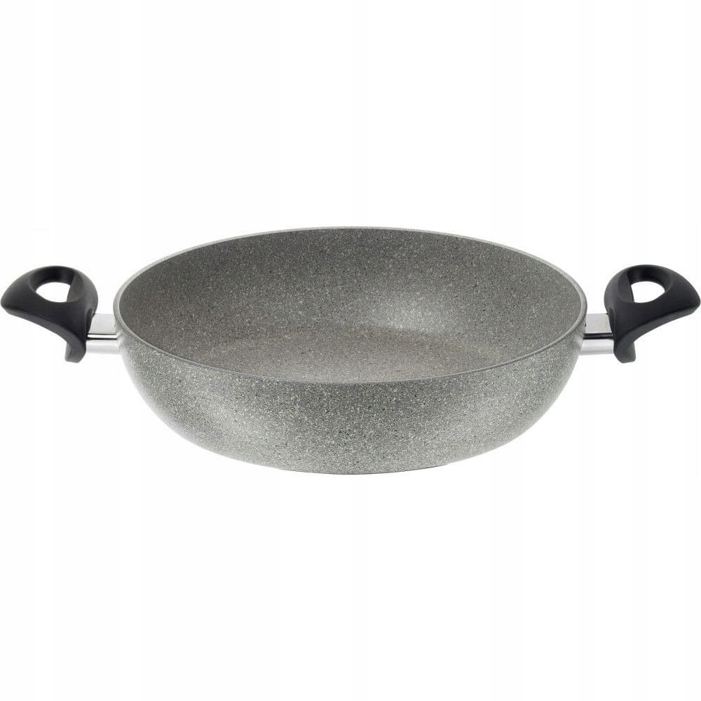 Patelnia granitowa Ballarini Ferrara 28 cm z 2 uchwytami głęboka