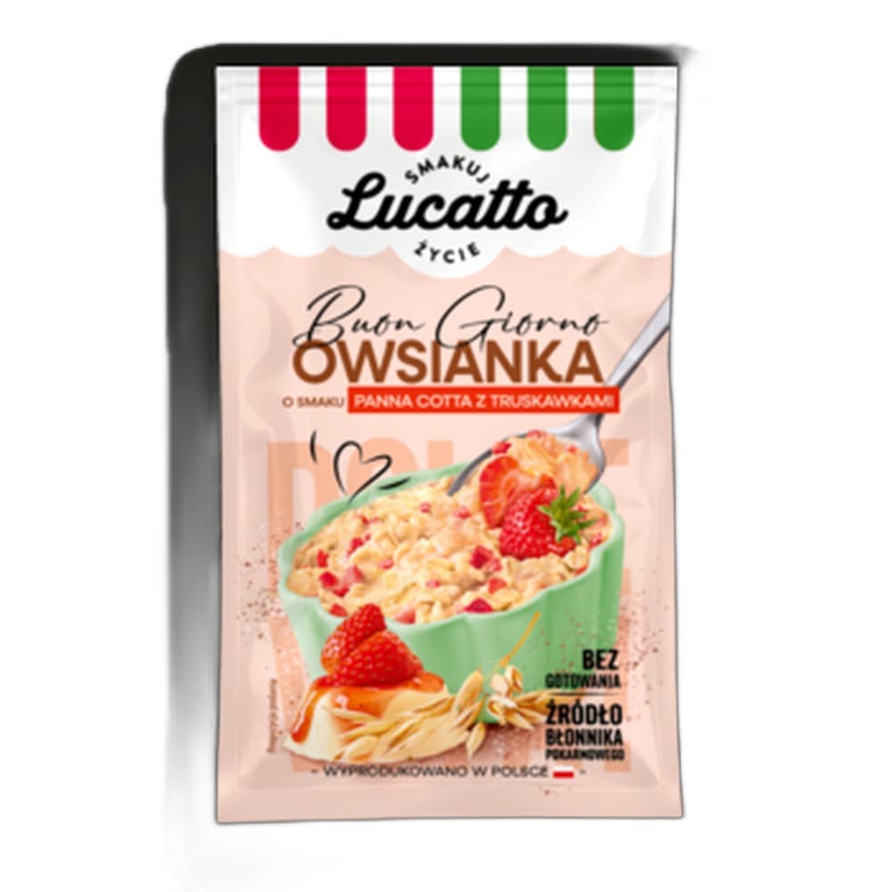 Owsianka mango, matcha, chia Lucatto 50g