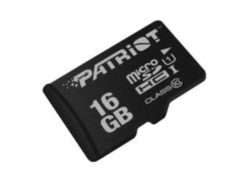Karta pamięci microSDHC Patriot LX Series UHS-I 16 GB