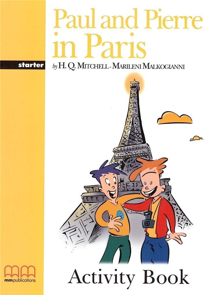 Zeszyt ćwiczeń do nauki języka angielskiego Paul and Pierre in Paris