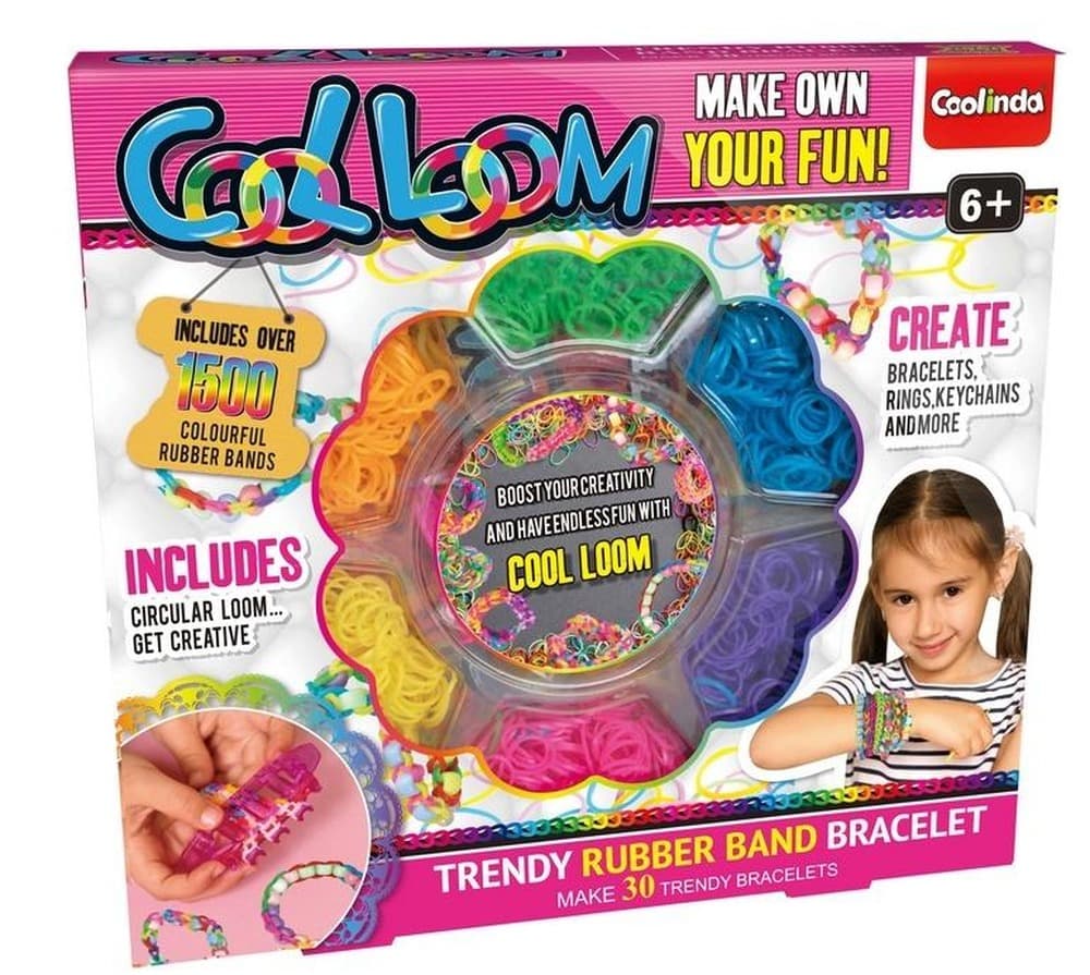 Paulinda Cool Loom Trendy Bracelet Gumki do Bransoletek