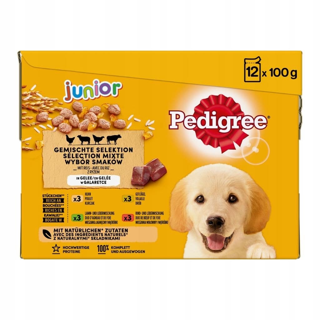 Pedigree Junior 12x100g