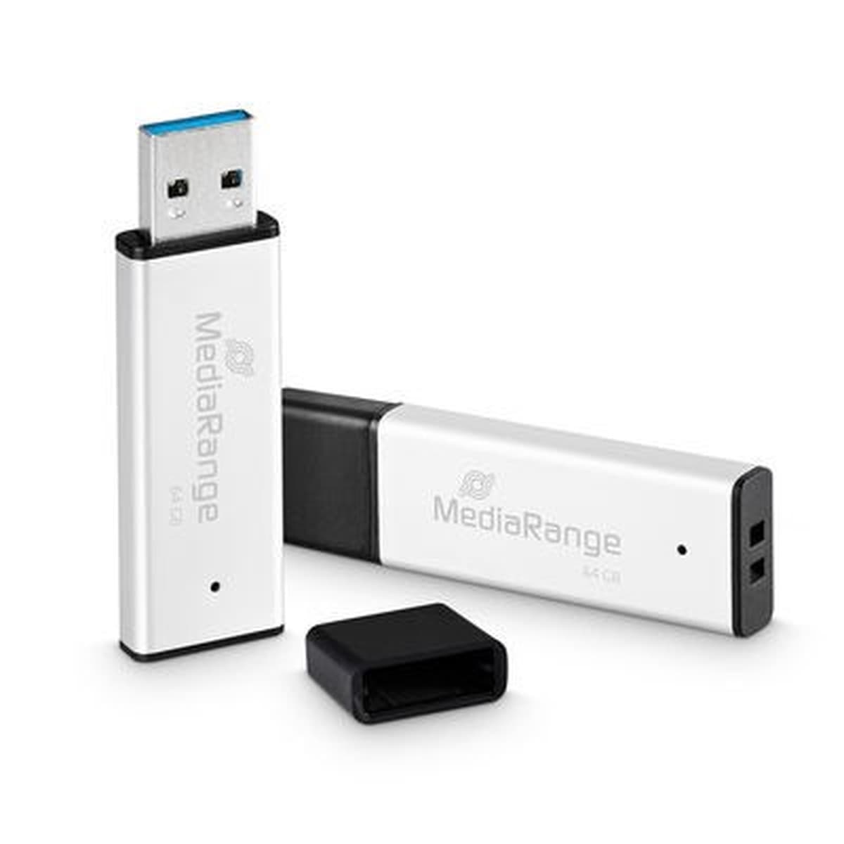 Pendrive MediaRange USB 3.0 64GB aluminiowy