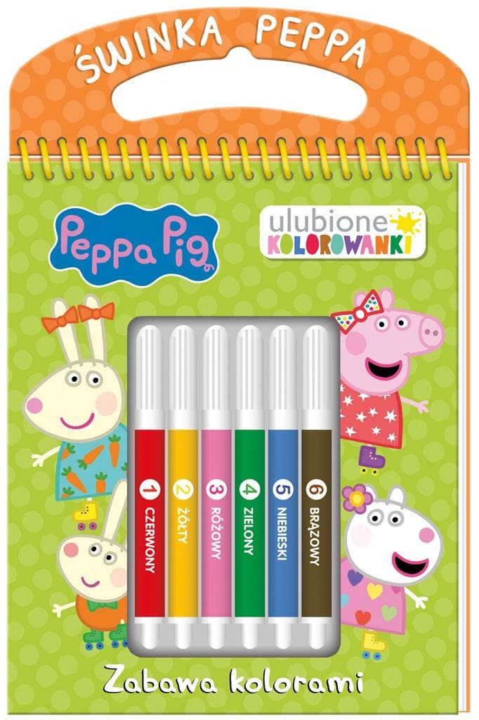 Peppa Pig Ulubione Kolorowanki 3 - Zabawa Kolorami