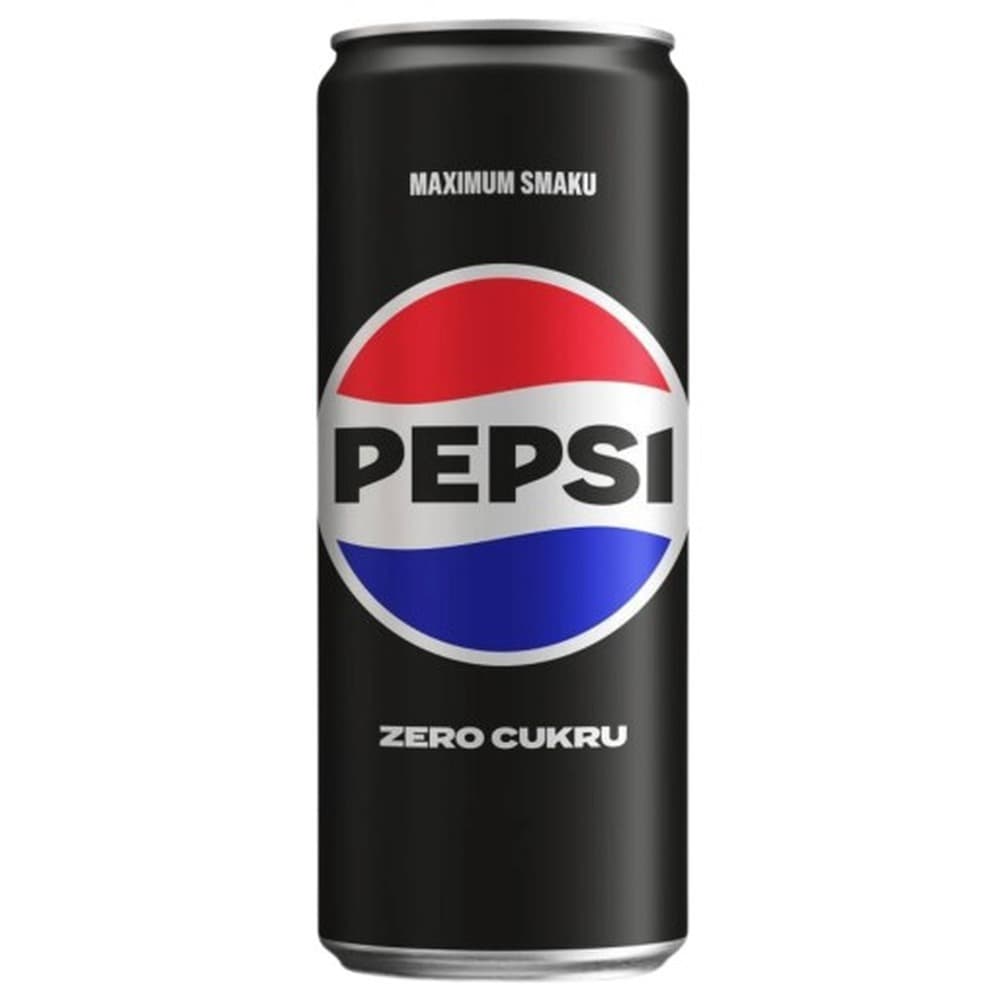Pepsi Napój gazowany zero cukru 330 ml kaucja