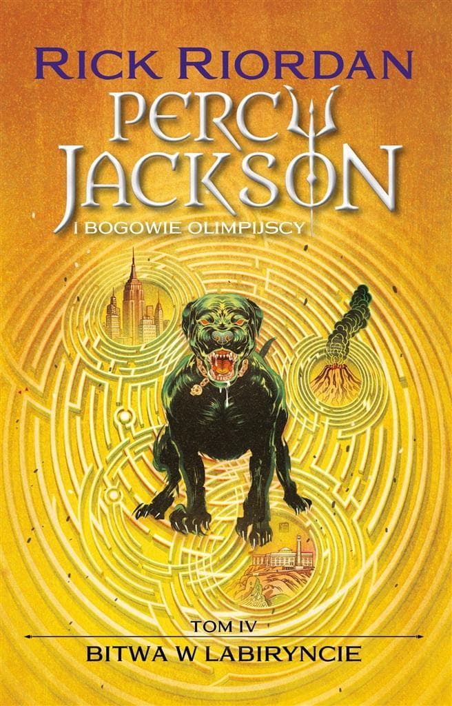 Bitwa w Labiryncie. Percy Jackson i bogowie olimpijscy. Tom 4 wydanie 2024
