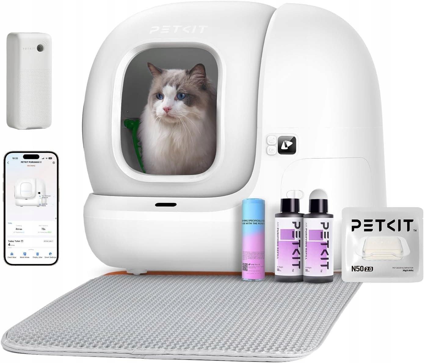 Petkit Pura Max 2 Premium Kuweta Samoczyszcząca dla Kota