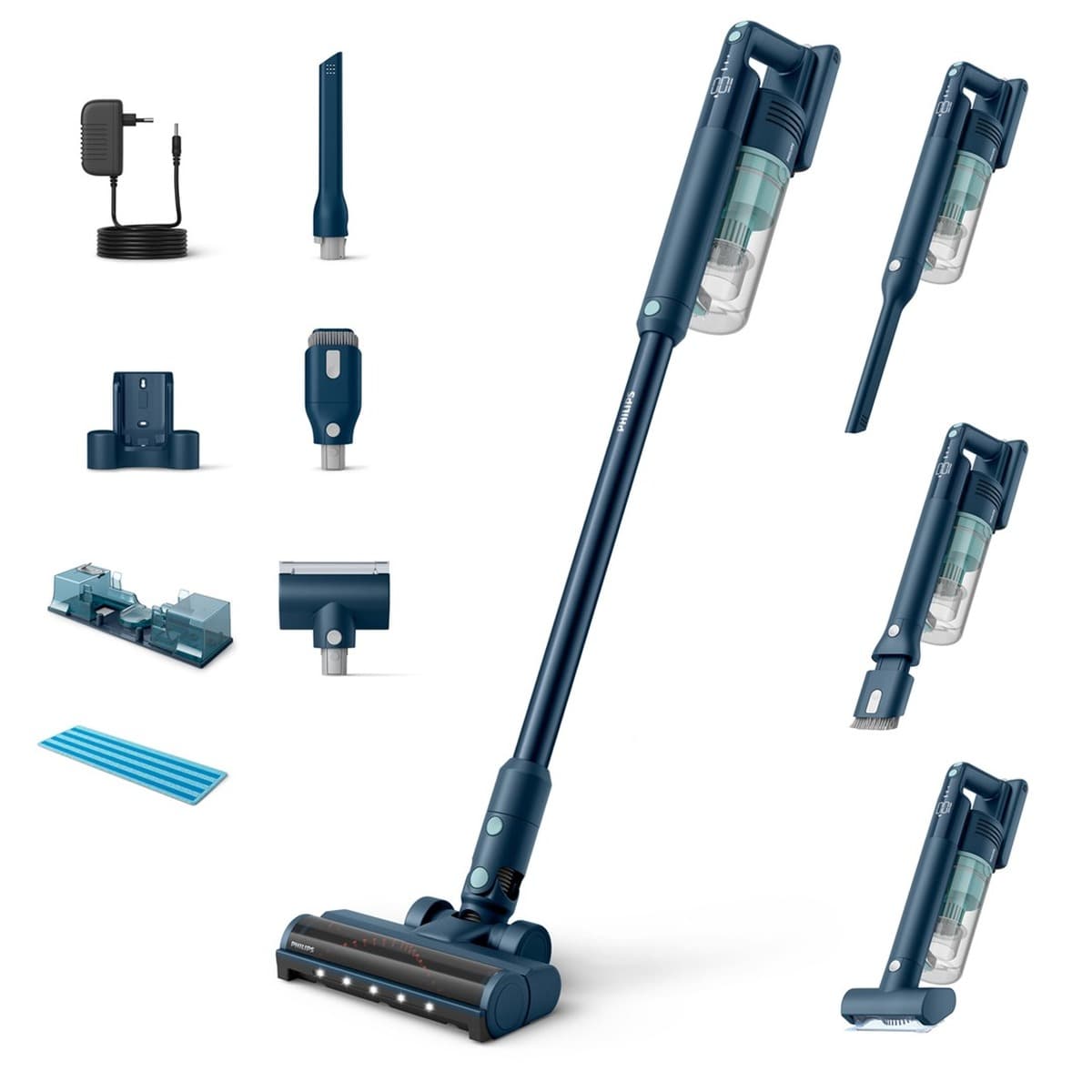 PHILIPS Aqua 5000 XC 5141/01 Odkurzacz Pionowy Bezprzewodowy Myjący