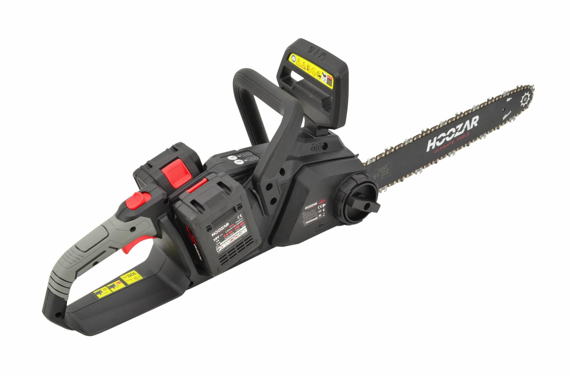 Piła łańcuchowa akumulatorowa HOOZAR 16"/40cm 2x18V 2x5.0Ah CH16BL-T2