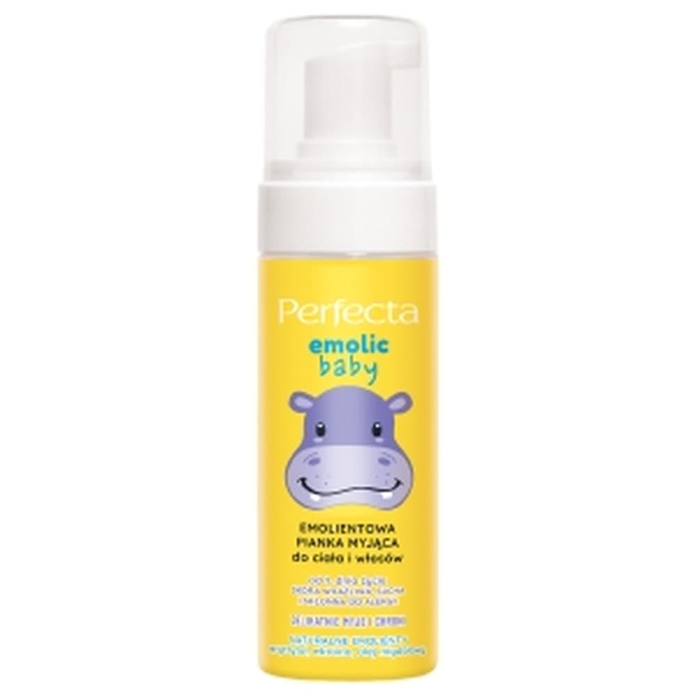 Dax Perfecta Perfumowany Emolient Baby pianka do mycia ciała i włosów dla dzieci 160 ml