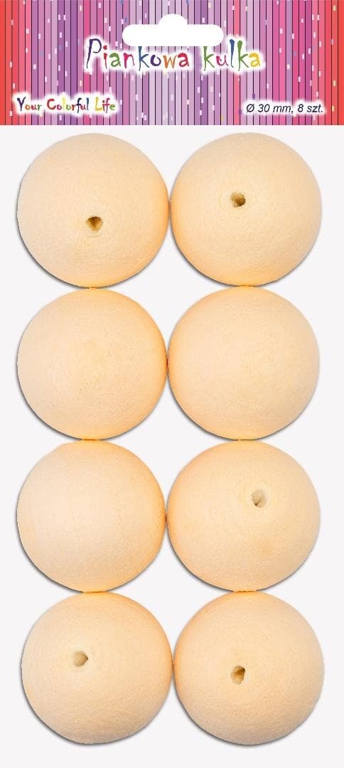 Piankowe kulki 2 cm