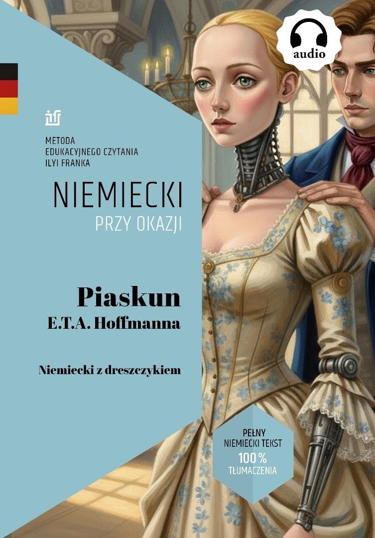 Piaskun E.T.A. Hoffmanna. Niemiecki z dreszczykiem - książka dwujęzyczna
