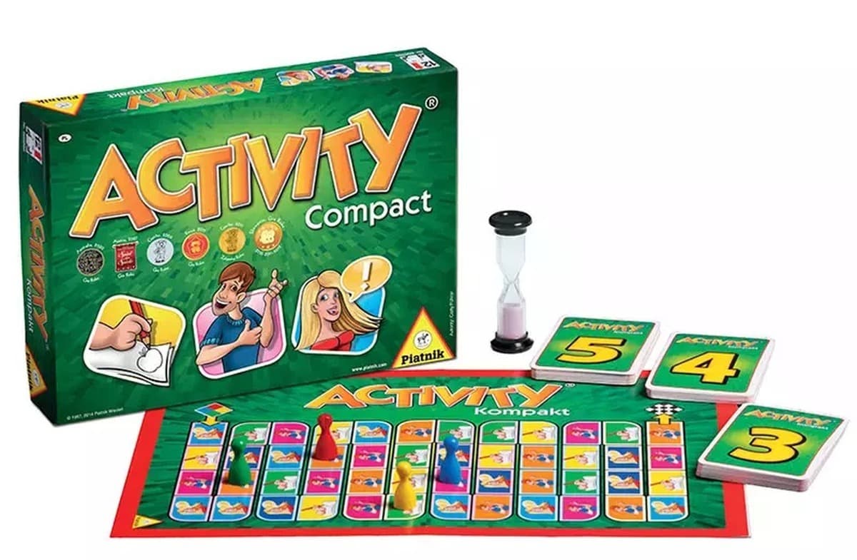 Piatnik Gra planszowa Activity Compact dla dorosłych i młodzieży